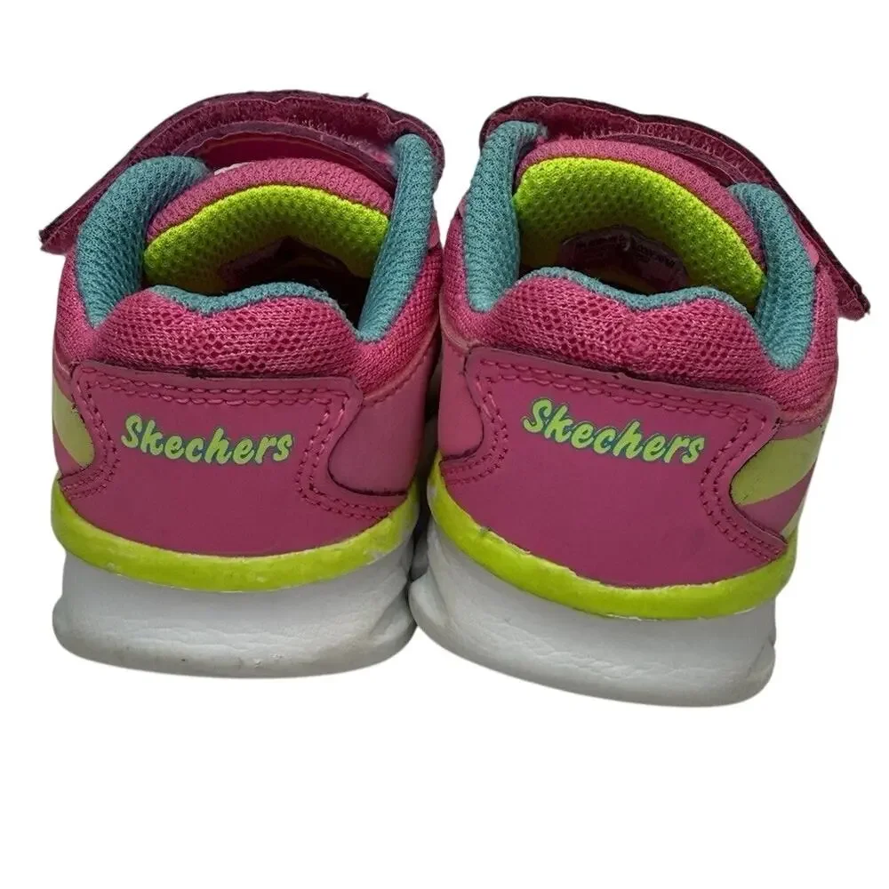Skechers Synergy Lil Softy sneakers Toddler 5 Neon Hot pink
